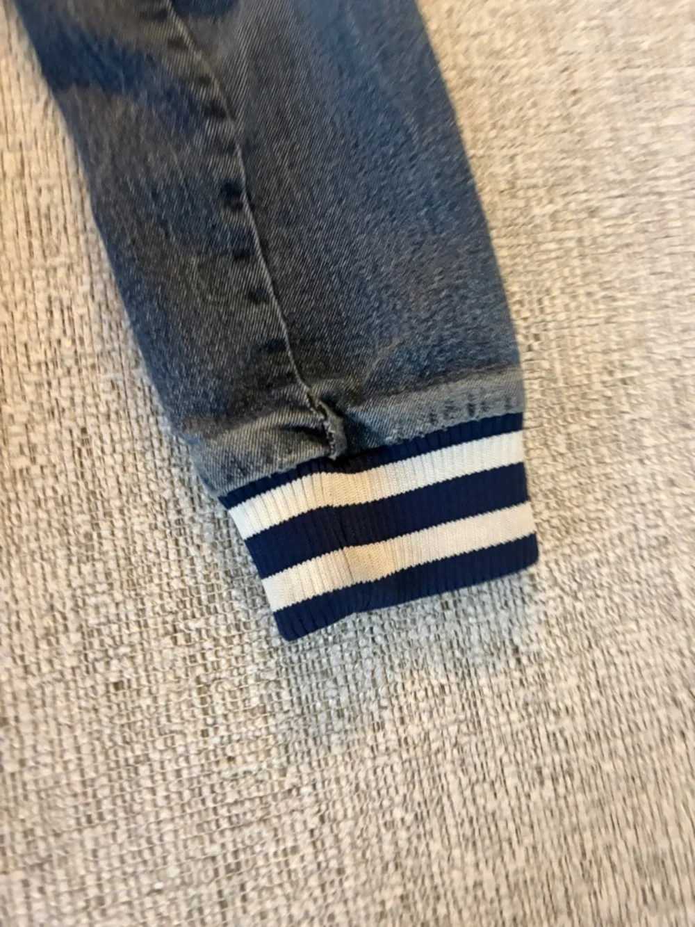 🧥 Tommy Hilfiger Denim Varsity Jacket (Youth L 12/14)